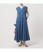 【ユナイテッドアローズ/UNITED ARROWS】のステッチ Vネック デニムワンピース 大人の最旬トレンドファッション＆コーディネート founy(ファウニー) ファッション Fashion レディースファッション Fashion for Women ワンピース Dresses インディゴ Indigo Denim シューズ Shoes, Footwear ジャケット Jacket, Outerwear デニム Denim, Jeans Material バレエ Ballet, Ballet Style フェミニン Feminine, Girly フレア Flare, Flared ワーク Workwear, Utility Style おすすめ Recommended / Our Picks thumbnail COBALT|ID: prp329100004976458 ipo3291000000037301899