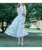【エイミーイストワール/eimy istoire】のSIDE RIBBON JOUY DRESS 大人の最旬トレンドファッション＆コーディネート founy(ファウニー) ファッション Fashion レディースファッション Fashion for Women ワンピース Dresses フォーマル・パーティードレス・結婚式用ドレス Elegant & Casual Dresses エレガント 上品 Elegant カーディガン Cardigan, Knitwear キャミワンピース Cami Dress, Slip Dress クラシカル Classical, Vintage-Inspired サンダル Sandals, Summer Shoes ジャケット Jacket, Outerwear ティアード Tiered, Tiered Style ドレス Dress, One-Piece パイピング Piping, Trim Design プリント Print, Printed Pattern ラップ Wrap, Wrap Design リゾート Resort, Vacation Style リボン Ribbon, Bow ロング Long, Long-Length 再入荷 Restock / Back in Stock おすすめ Recommended / Our Picks thumbnail NAVY|ID: prp329100004976471 ipo3291000000037301944
