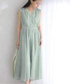 【ラ トータリテ/La TOTALITE】の【洗える】ウォッシャブルレディワンピース 大人の最旬トレンドファッション＆コーディネート founy(ファウニー) ファッション Fashion レディースファッション Fashion for Women ワンピース Dresses 2026年 2026 2026春夏・S/S Spring/Summer 2026 SS26 おすすめ Recommended / Our Picks フレア Flare, Flared 旅行 Travel 洗える Machine Washable thumbnail グリーン|ID: prp329100004976472 ipo3291000000037301950