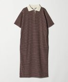 【ビューティ&ユース ユナイテッドアローズ/BEAUTY&YOUTH / UNITED ARROWS】の6(ROKU) パイルボーダー ワンピース MD.BROWN|ID: prp329100004976474 ipo3291000000037301956
