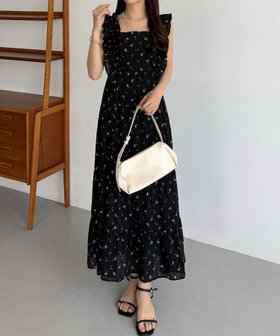 【ジュノア/JUNOAH】のcallautia フラワープリントフリルワンピース【一部ペチスカートset】 大人の最旬トレンドファッション＆コーディネート founy(ファウニー) ファッション Fashion レディースファッション Fashion for Women スカート Skirts ウォッシュ Washed Finish タンブラー Tumbler, Travel Mug ダメージ Distressed, Destroyed ネップ Nepp, Slub Yarn プリント Print, Printed Pattern おすすめ Recommended / Our Picks |ID:prp329100004976502