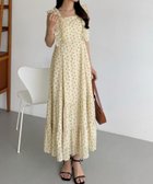 【ジュノア/JUNOAH】のcallautia フラワープリントフリルワンピース【一部ペチスカートset】 大人の最旬トレンドファッション＆コーディネート founy(ファウニー) ファッション Fashion レディースファッション Fashion for Women スカート Skirts ウォッシュ Washed Finish タンブラー Tumbler, Travel Mug ダメージ Distressed, Destroyed ネップ Nepp, Slub Yarn プリント Print, Printed Pattern おすすめ Recommended / Our Picks thumbnail アイボリー|ID: prp329100004976502 ipo3291000000037302051
