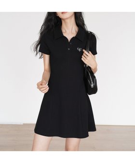 【チュクラ/chuclla】のポロカラーフレアワンピース EM25s010【EIGHTHMONTH】 大人の最旬トレンドファッション＆コーディネート founy(ファウニー) ファッション Fashion レディースファッション Fashion for Women ワンピース Dresses クラシック Classic, Timeless Style シェイプ Shape, Slim Fit スニーカー Sneakers, Trainers スポーティ Sporty, Casual Athletic ポロシャツ Polo Shirt, Collared Tee ミックス Mix, Mixed Style ワンポイント One Point, Statement Accent おすすめ Recommended / Our Picks エレガント 上品 Elegant |ID:prp329100004976507