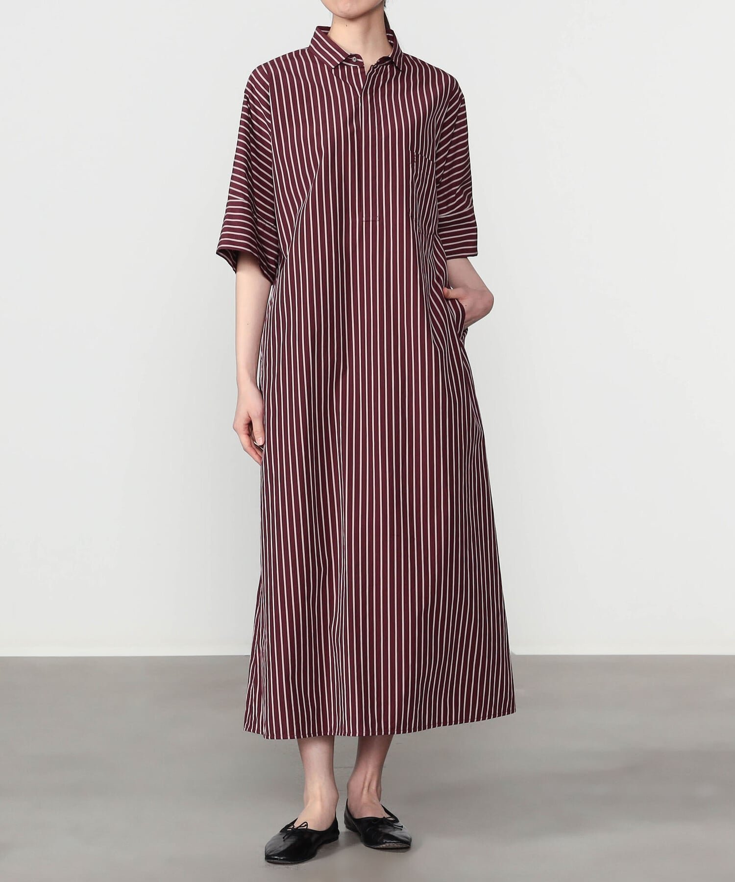 【ビショップ/Bshop】の半袖 テントシャツワンピース WOMEN 大人の最旬トレンドファッション＆コーディネート founy(ファウニー) 　ファッション　Fashion　レディースファッション　Fashion for Women　ワンピース　Dresses　シャツワンピース / 1枚で着映えコーデ　Shirt Dresses　カフス　Cuff Design　ベーシック　Basic, Essential　ワーク　Workwear, Utility Style　エレガント 上品　Elegant　半袖　Short Sleeve, Half Sleeve　夏　Summer　春　Spring　S/S・春夏　SS, Spring/Summer, Warm Season　 other-1|ID: prp329100004976520 ipo3291000000037302104