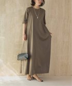 【ヴェルメイユ パー イエナ/VERMEIL par iena】のSmooth マキシワンピース 大人の最旬トレンドファッション＆コーディネート founy(ファウニー) ファッション Fashion レディースファッション Fashion for Women ワンピース Dresses マキシ丈ワンピース・ロングドレス Maxi Dresses / Long One-Pieces 2026年 2026 2026春夏・S/S Spring/Summer 2026 SS26 アクセサリー Fashion Accessories ジャケット Jacket, Outerwear スカーフ Scarf, Neckwear ドレス Dress, One-Piece バランス Balance, Style Balance マキシ Maxi, Full Length ラグジュアリー Luxury, Elegant エレガント 上品 Elegant thumbnail カーキ|ID: prp329100004976525 ipo3291000000037302127