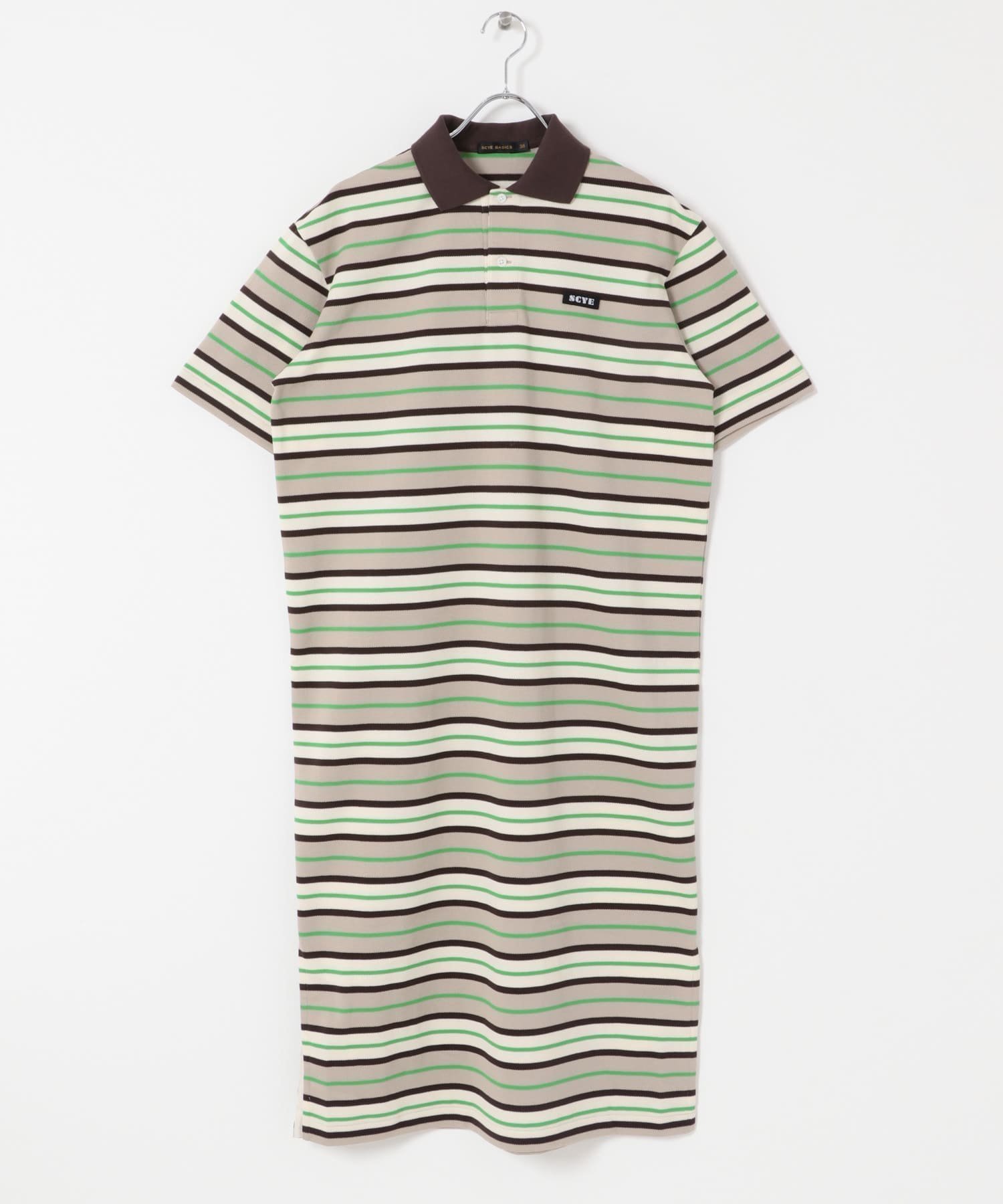 【アーバンリサーチ ドアーズ/URBAN RESEARCH DOORS】のScye STRIPEDCOTTONDRESS インテリア・キッズ・メンズ・レディースファッション・服の通販 founy(ファウニー) 　ファッション　Fashion　レディースファッション　Fashion for Women　ワンピース　Dresses　フォーマル・パーティードレス・結婚式用ドレス　Elegant & Casual Dresses　2026年　2026　2026春夏・S/S　Spring/Summer 2026 SS26　クラシック　Classic, Timeless Style　リアル　Real, Realistic　夏　Summer　S/S・春夏　SS, Spring/Summer, Warm Season　グリーン系その他|ID: prp329100004976528 ipo3291000000037302137