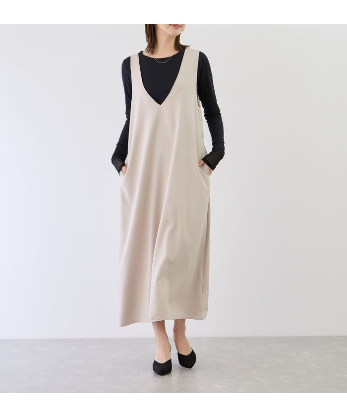【ジャイロ/JAYRO】のバックデザインワンピース インテリア・キッズ・メンズ・レディースファッション・服の通販 founy(ファウニー) https://founy.com/ ファッション Fashion レディースファッション Fashion for Women ワンピース Dresses インナー Innerwear カッティング Cutting Detail 軽量 Lightweight, Ultra Light シンプル Simple, Minimal ストレッチ Stretch, Stretchy Fabric スニーカー Sneakers, Trainers タンク Tank Top, Sleeveless Top フロント Front, Front Design ポケット Pocket, Pocket Detail ラップ Wrap, Wrap Design リラックス Relax, Relaxed Fit ロング Long, Long-Length A/W・秋冬 Autumn/Winter S/S・春夏 SS, Spring/Summer, Warm Season 夏 Summer |ID: prp329100004976535 ipo3291000000037302163