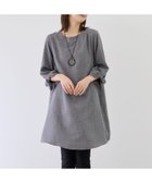 【ジャイロ/JAYRO】の袖リボンチュニックワンピース グレー(07)|ID: prp329100004976536 ipo3291000000037302167