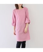 【ジャイロ/JAYRO】の袖リボンチュニックワンピース ピンク(63)|ID: prp329100004976536 ipo3291000000037302171