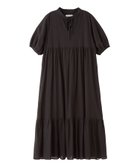 【ミルクフェド/MILKFED.】のTIERED LONG DRESS 大人の最旬トレンドファッション＆コーディネート founy(ファウニー) ファッション Fashion レディースファッション Fashion for Women ワンピース Dresses フォーマル・パーティードレス・結婚式用ドレス Elegant & Casual Dresses ギャザー Gathered, Ruffled スニーカー Sneakers, Trainers ダウン Down, Puffer バランス Balance, Style Balance バルーン Balloon, Balloon Silhouette リボン Ribbon, Bow ロング Long, Long-Length 夏 Summer 旅行 Travel thumbnail BLACK|ID: prp329100004976540 ipo3291000000037302186