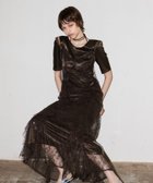 【アンドレスド/ANDRESD】の【3点セット】結婚式・二次会対応 レイヤードドレス 大人の最旬トレンドファッション＆コーディネート founy(ファウニー) ファッション Fashion レディースファッション Fashion for Women ワンピース Dresses フォーマル・パーティードレス・結婚式用ドレス Elegant & Casual Dresses インナー Innerwear キャミワンピース Cami Dress, Slip Dress サテン Satin, Glossy Fabric スパンコール Sequins, Sequin Embellishment トレンド Trend, Trending Now ドレス Dress, One-Piece レース Lace, Lace Fabric おすすめ Recommended / Our Picks セレモニー Ceremony 結婚式 Wedding 披露宴 Wedding Reception 二次会 After Party thumbnail ブラウン|ID: prp329100004976544 ipo3291000000037302205