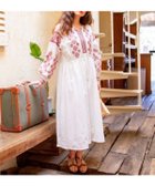 【アミナコレクション/Amina Collection】の【欧州航路】トリフォイ刺繍ワンピース 大人の最旬トレンドファッション＆コーディネート founy(ファウニー) ファッション Fashion レディースファッション Fashion for Women ワンピース Dresses カフス Cuff Design クラシカル Classical, Vintage-Inspired エレガント 上品 Elegant thumbnail ホワイト|ID: prp329100004976549 ipo3291000000037302220