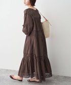 【スピック&スパン/Spick & Span】の《新色有り / 追加》HYUレースギャザーワンピース 大人の最旬トレンドファッション＆コーディネート founy(ファウニー) ファッション Fashion レディースファッション Fashion for Women ワンピース Dresses 人気 Popular, Best Seller thumbnail ブラウン|ID: prp329100004976554 ipo3291000000037302238
