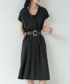 【その他のブランド/Other】のスキッパーワンピース【通勤/接触冷感/UVカット】 ブラック|ID: prp329100004976562 ipo3291000000037302267