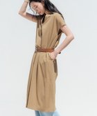 【その他のブランド/Other】のスキッパーワンピース【通勤/接触冷感/UVカット】 キャメルブラウン|ID: prp329100004976562 ipo3291000000037302269