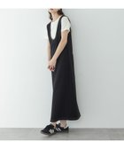 【サニーレーベル/Sonny Label / URBAN RESEARCH】のUネックジャンパースカート 大人の最旬トレンドファッション＆コーディネート founy(ファウニー) ファッション Fashion レディースファッション Fashion for Women スカート Skirts 2026年 2026 2026春夏・S/S Spring/Summer 2026 SS26 おすすめ Recommended / Our Picks インナー Innerwear カットソー Cut and Sewn Top コンパクト Compact, Small Size シンプル Simple, Minimal スリーブ Sleeve, Long Sleeve / Short Sleeve フレンチ French, French Style ロング Long, Long-Length ワンポイント One Point, Statement Accent 夏 Summer S/S・春夏 SS, Spring/Summer, Warm Season thumbnail ブラック|ID: prp329100004976568 ipo3291000000037302292