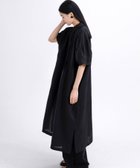 【ビショップ/Bshop】のリネン ピンタック半袖ワンピース WOMEN 大人の最旬トレンドファッション＆コーディネート founy(ファウニー) ファッション Fashion レディースファッション Fashion for Women ワンピース Dresses クラシック Classic, Timeless Style フロント Front, Front Design リネン Linen, Linen Fabric ロング Long, Long-Length 半袖 Short Sleeve, Half Sleeve thumbnail BLACK|ID: prp329100004976569 ipo3291000000037302295