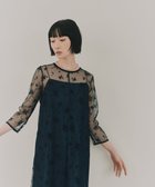 【カエン/Kaene】の結婚式二次会同窓会謝恩会お呼ばれドレス ネイビー|ID: prp329100004976581 ipo3291000000037302327