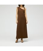 【エストネーション/ESTNATION】のCOLUMN / Iラインワンピース PERMANENT 大人の最旬トレンドファッション＆コーディネート founy(ファウニー) ファッション Fashion レディースファッション Fashion for Women ワンピース Dresses コレクション Collection, Seasonal Line ジャケット Jacket, Outerwear ジョーゼット Georgette, Semi-Sheer Fabric セットアップ Set-Up, Coordinated Outfit ドレープ Drape, Draping Fabric ファブリック Fabric, Textile thumbnail ブラウン|ID: prp329100004976583 ipo3291000000037302334