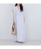 【マイカ ディール/MICA & DEAL】の【TICCA】リネンフレンチスリーブバルーンワンピース 大人の最旬トレンドファッション＆コーディネート founy(ファウニー) ファッション Fashion レディースファッション Fashion for Women ワンピース Dresses インナー Innerwear キャミソール Camisole, Spaghetti Strap Top サマー Summer, Summer Style タンク Tank Top, Sleeveless Top デコルテ Décolleté, Neckline ドレス Dress, One-Piece パターン Pattern, Design Print ポケット Pocket, Pocket Detail リネン Linen, Linen Fabric リラックス Relax, Relaxed Fit おすすめ Recommended / Our Picks thumbnail SAXE|ID: prp329100004976587 ipo3291000000037302347