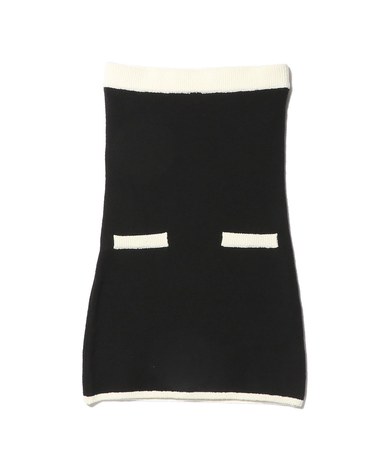 【エストネーション/ESTNATION】のUNUS / Tube Knit Dress インテリア・キッズ・メンズ・レディースファッション・服の通販 founy(ファウニー) 　ファッション　Fashion　レディースファッション　Fashion for Women　トップス・カットソー　Cut & Sew Tops　ニット　Knit Tops & Sweaters　ワンピース　Dresses　フォーマル・パーティードレス・結婚式用ドレス　Elegant & Casual Dresses　カーディガン　Cardigan, Knitwear　クラシック　Classic, Timeless Style　チューブ　Tube, Tube Top　ドレス　Dress, One-Piece　フィット　Fit, Slim Fit　ボーダー　Border, Stripe　ラグジュアリー　Luxury, Elegant　ブラック|ID: prp329100004976595 ipo3291000000037302373
