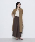 【コムサ/COMME CA】のSサイズ タイプライター ロングシャツドレス 大人の最旬トレンドファッション＆コーディネート founy(ファウニー) ファッション Fashion レディースファッション Fashion for Women トップス・カットソー Cut & Sew Tops シャツ・ブラウス・オフィスカジュアル Elegant Blouses & Button-Ups ワンピース Dresses フォーマル・パーティードレス・結婚式用ドレス Elegant & Casual Dresses エアリー Airy Texture カッティング Cutting Detail サマー Summer, Summer Style タイプライター Typewriter Fabric, Crisp Cotton タンブラー Tumbler, Travel Mug ドレス Dress, One-Piece ポケット Pocket, Pocket Detail ワーク Workwear, Utility Style 半袖 Short Sleeve, Half Sleeve thumbnail 16:キャメル|ID: prp329100004976598 ipo3291000000037302385
