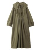【ミルクフェド/MILKFED.】のDETACHABLE COLLAR DRESS OLIVE|ID: prp329100004976600 ipo3291000000037302391