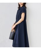 【アー ヴェー ヴェー/a.v.v】の【WEB限定】ドルマンスリーブシャツワンピース 大人の最旬トレンドファッション＆コーディネート founy(ファウニー) ファッション Fashion レディースファッション Fashion for Women ワンピース Dresses シャツワンピース / 1枚で着映えコーデ Shirt Dresses 春 Spring 秋 Autumn サンダル Sandals, Summer Shoes スリーブ Sleeve, Long Sleeve / Short Sleeve フラット Flat, Flat Shoes フレンチ French, French Style ベーシック Basic, Essential 冬 Winter / This Winter 再入荷 Restock / Back in Stock 夏 Summer エレガント 上品 Elegant thumbnail ネイビー|ID: prp329100004976614 ipo3291000000037302434