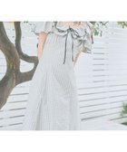 【マジェスティック レゴン/MAJESTIC LEGON】のマルチway配色リボンフリルワンピ 大人の最旬トレンドファッション＆コーディネート founy(ファウニー) ファッション Fashion レディースファッション Fashion for Women ワンピース Dresses ダウン Down, Puffer 再入荷 Restock / Back in Stock thumbnail ベージュ柄|ID: prp329100004976616 ipo3291000000037302440