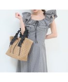 【マジェスティック レゴン/MAJESTIC LEGON】のマルチway配色リボンフリルワンピ 大人の最旬トレンドファッション＆コーディネート founy(ファウニー) ファッション Fashion レディースファッション Fashion for Women ワンピース Dresses ダウン Down, Puffer 再入荷 Restock / Back in Stock thumbnail ブラック柄|ID: prp329100004976616 ipo3291000000037302442