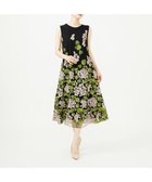 【シビラ/SYBILLA】のアジサイ刺繍チュールドレス ブラック|ID: prp329100004976617 ipo3291000000037302445
