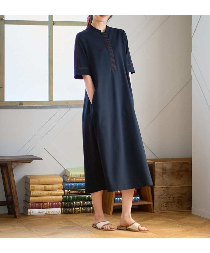 【クリスチャン オジャール/CHRISTIAN AUJARD】のドライタッチジャージーワンピース インテリア・キッズ・メンズ・レディースファッション・服の通販 founy(ファウニー) https://founy.com/ ファッション Fashion レディースファッション Fashion for Women ワンピース Dresses 春 Spring 洗える Machine Washable 秋 Autumn コレクション Collection, Seasonal Line 軽量 Lightweight, Ultra Light スカーフ Scarf, Neckwear ストレッチ Stretch, Stretchy Fabric スリーブ Sleeve, Long Sleeve / Short Sleeve ポケット Pocket, Pocket Detail 冬 Winter / This Winter おすすめ Recommended / Our Picks 夏 Summer エレガント 上品 Elegant |ID: prp329100004976618 ipo3291000000037302446