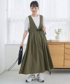 【コーエン/COEN】の【接触冷感/UVカット】C.mt 撥水Vネックフレアジャンスカ OLIVE|ID: prp329100004976625 ipo3291000000037361156