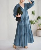 【スピック&スパン/Spick & Span】のHYU 2WAYティアードワンピース ブルー A|ID: prp329100004976627 ipo3291000000037361162