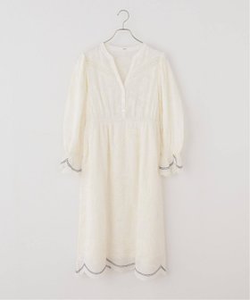 【スピック&スパン/Spick & Span】の《一部店舗+WEB限定》BA SH / バッシュ DRESS PRISCO 大人の最旬トレンドファッション＆コーディネート founy(ファウニー) ファッション Fashion レディースファッション Fashion for Women ワンピース Dresses フォーマル・パーティードレス・結婚式用ドレス Elegant & Casual Dresses ジーンズ Jeans, Denim Pants スマート Smart, Elegant デニム Denim, Jeans Material ドレス Dress, One-Piece パターン Pattern, Design Print パッチワーク Patchwork, Mixed Fabric フレア Flare, Flared マキシ Maxi, Full Length ロマンティック Romantic, Feminine Style |ID:prp329100004976642