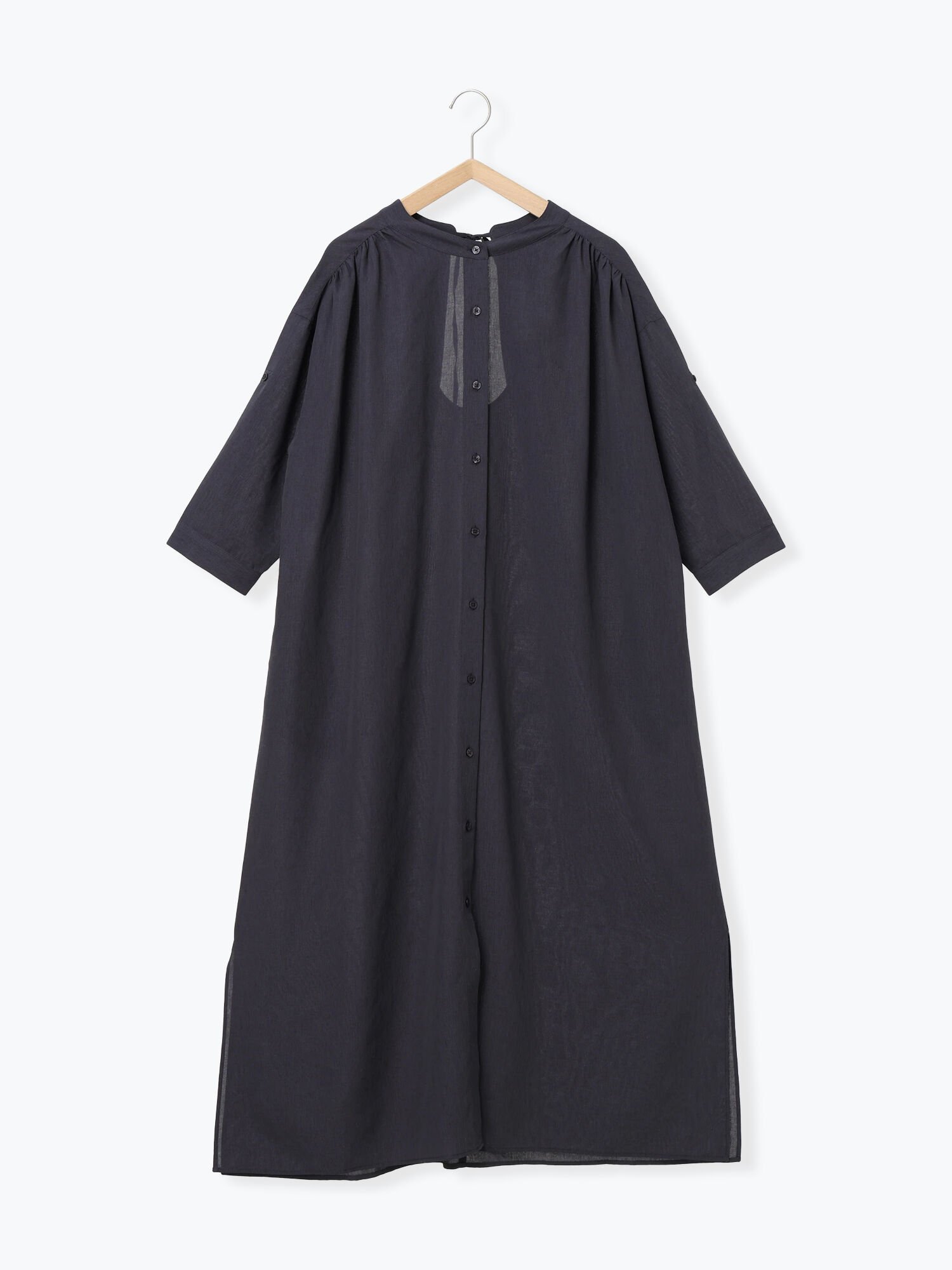 【サマンサモスモス/Samansa Mos2】のバックシャンワンピース インテリア・キッズ・メンズ・レディースファッション・服の通販 founy(ファウニー) 　ファッション　Fashion　レディースファッション　Fashion for Women　ワンピース　Dresses　おすすめ　Recommended / Our Picks　ジャケット　Jacket, Outerwear　スリーブ　Sleeve, Long Sleeve / Short Sleeve　ネイビー|ID: prp329100004976644 ipo3291000000037302539