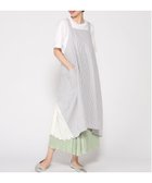 【クラウドナイン/cloudnine】のcloudnine/【2026 新作】4WAYダブルエプロン レース切替ナチュラル ワンピース風で着られる着回しデザイン 05 グレー|ID: prp329100004976647 ipo3291000000037302547