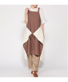 【クラウドナイン/cloudnine】のcloudnine/【2026 新作】4WAYダブルエプロン レース切替ナチュラル ワンピース風で着られる着回しデザイン 45 ブラウン|ID: prp329100004976647 ipo3291000000037302548