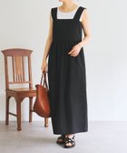 【ビアズリー/BEARDSLEY】の後ろ釦ワンピース 大人の最旬トレンドファッション＆コーディネート founy(ファウニー) ファッション Fashion レディースファッション Fashion for Women ワンピース Dresses ギャザー Gathered, Ruffled ジップ Zip, Zipper スリット Slit, Slit Detail ポケット Pocket, Pocket Detail 再入荷 Restock / Back in Stock thumbnail ブラック|ID: prp329100004976651 ipo3291000000037302559