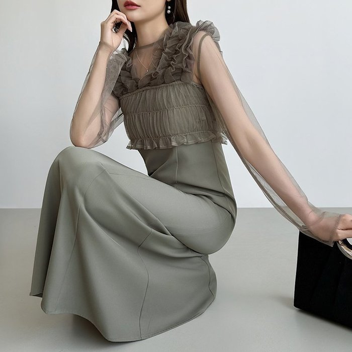 【ココモモ/COCOMOMO】のシアー*チュールの3点セットドレス パーティードレス 結婚式 ワンピース インテリア・キッズ・メンズ・レディースファッション・服の通販 founy(ファウニー) https://founy.com/ ファッション Fashion レディースファッション Fashion for Women ワンピース Dresses フォーマル・パーティードレス・結婚式用ドレス Elegant & Casual Dresses エレガント 上品 Elegant シアー Sheer, See-Through チュール Tulip, Tulip Motif ドレス Dress, One-Piece なめらか Smooth, Silky Texture 長袖 Long Sleeve, Full Sleeve フレア Flare, Flared ベスト Vest, Waistcoat ロング Long, Long-Length 冬 Winter / This Winter A/W・秋冬 Autumn/Winter S/S・春夏 SS, Spring/Summer, Warm Season プチプライス・低価格 Affordable / Budget Price 夏 Summer 卒業式 Graduation Ceremony 結婚式 Wedding 披露宴 Wedding Reception |ID: prp329100004976652 ipo3291000000037302560