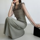 【ココモモ/COCOMOMO】のシアー*チュールの3点セットドレス パーティードレス 結婚式 ワンピース 大人の最旬トレンドファッション＆コーディネート founy(ファウニー) ファッション Fashion レディースファッション Fashion for Women ワンピース Dresses フォーマル・パーティードレス・結婚式用ドレス Elegant & Casual Dresses エレガント 上品 Elegant シアー Sheer, See-Through チュール Tulip, Tulip Motif ドレス Dress, One-Piece なめらか Smooth, Silky Texture 長袖 Long Sleeve, Full Sleeve フレア Flare, Flared ベスト Vest, Waistcoat ロング Long, Long-Length 冬 Winter / This Winter A/W・秋冬 Autumn/Winter S/S・春夏 SS, Spring/Summer, Warm Season プチプライス・低価格 Affordable / Budget Price 夏 Summer 卒業式 Graduation Ceremony 結婚式 Wedding 披露宴 Wedding Reception thumbnail カーキ|ID: prp329100004976652 ipo3291000000037302561