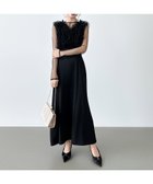 【ココモモ/COCOMOMO】のシアー*チュールの3点セットドレス パーティードレス 結婚式 ワンピース 大人の最旬トレンドファッション＆コーディネート founy(ファウニー) ファッション Fashion レディースファッション Fashion for Women ワンピース Dresses フォーマル・パーティードレス・結婚式用ドレス Elegant & Casual Dresses エレガント 上品 Elegant シアー Sheer, See-Through チュール Tulip, Tulip Motif ドレス Dress, One-Piece なめらか Smooth, Silky Texture 長袖 Long Sleeve, Full Sleeve フレア Flare, Flared ベスト Vest, Waistcoat ロング Long, Long-Length 冬 Winter / This Winter A/W・秋冬 Autumn/Winter S/S・春夏 SS, Spring/Summer, Warm Season プチプライス・低価格 Affordable / Budget Price 夏 Summer 卒業式 Graduation Ceremony 結婚式 Wedding 披露宴 Wedding Reception thumbnail ブラック|ID: prp329100004976652 ipo3291000000037302562