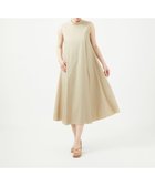 【シビラ/SYBILLA】のボトルネックテントラインドレス 大人の最旬トレンドファッション＆コーディネート founy(ファウニー) ファッション Fashion レディースファッション Fashion for Women ワンピース Dresses フォーマル・パーティードレス・結婚式用ドレス Elegant & Casual Dresses アンダー Underwear Essentials ストレッチ Stretch, Stretchy Fabric ドレス Dress, One-Piece フレア Flare, Flared フロント Front, Front Design ポケット Pocket, Pocket Detail 冬 Winter / This Winter 夏 Summer 春 Spring 秋 Autumn thumbnail ベージュ|ID: prp329100004976663 ipo3291000000037302596