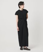 【ビューティ&ユース ユナイテッドアローズ/BEAUTY&YOUTH / UNITED ARROWS】のMARW UNITED ARROWS ウエスト ドレープ ワンピース BLACK|ID: prp329100004976668 ipo3291000000037302612