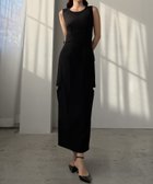 【ジュノア/JUNOAH】のLouere サークルスリットノースリーブワンピース 大人の最旬トレンドファッション＆コーディネート founy(ファウニー) ファッション Fashion レディースファッション Fashion for Women ワンピース Dresses ウォッシュ Washed Finish タンブラー Tumbler, Travel Mug ダメージ Distressed, Destroyed ネップ Nepp, Slub Yarn プリント Print, Printed Pattern おすすめ Recommended / Our Picks thumbnail ブラック|ID: prp329100004976676 ipo3291000000037302641