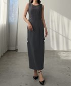 【ジュノア/JUNOAH】のLouere サークルスリットノースリーブワンピース 大人の最旬トレンドファッション＆コーディネート founy(ファウニー) ファッション Fashion レディースファッション Fashion for Women ワンピース Dresses ウォッシュ Washed Finish タンブラー Tumbler, Travel Mug ダメージ Distressed, Destroyed ネップ Nepp, Slub Yarn プリント Print, Printed Pattern おすすめ Recommended / Our Picks thumbnail ダークグレー|ID: prp329100004976676 ipo3291000000037302642