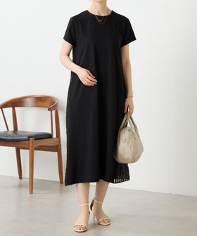 【ビアズリー/BEARDSLEY】のウシロシアーストライプワンピ 大人の最旬トレンドファッション＆コーディネート founy(ファウニー) ファッション Fashion レディースファッション Fashion for Women ワンピース Dresses カットソー Cut and Sewn Top シアー Sheer, See-Through ストライプ Stripe, Striped Pattern ドッキング Docking, Mixed Material フロント Front, Front Design ポケット Pocket, Pocket Detail リラックス Relax, Relaxed Fit 再入荷 Restock / Back in Stock |ID:prp329100004976681