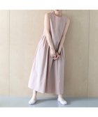 【ルクールブラン/le.coeur blanc】の【撥水・UV・接触冷感】ノースリワンピース L/ピンク|ID: prp329100004976686 ipo3291000000037361423