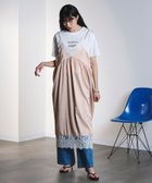 【ローズバッド/ROSE BUD】の3WAY CAMI DRESS AND LOGO TEE SET BEIGE|ID: prp329100004976687 ipo3291000000037302691