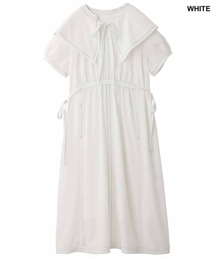【ミルクフェド/MILKFED.】のDETACHABLE COLLAR DRESS インテリア・キッズ・メンズ・レディースファッション・服の通販 founy(ファウニー) https://founy.com/ ファッション Fashion レディースファッション Fashion for Women ワンピース Dresses フォーマル・パーティードレス・結婚式用ドレス Elegant & Casual Dresses ガーリー Girly, Feminine Style キャップ Cap, Baseball Cap スニーカー Sneakers, Trainers ビッグ Big, Oversized ポケット Pocket, Pocket Detail マキシ Maxi, Full Length リボン Ribbon, Bow ロング Long, Long-Length おすすめ Recommended / Our Picks エレガント 上品 Elegant |ID: prp329100004976688 ipo3291000000037302692